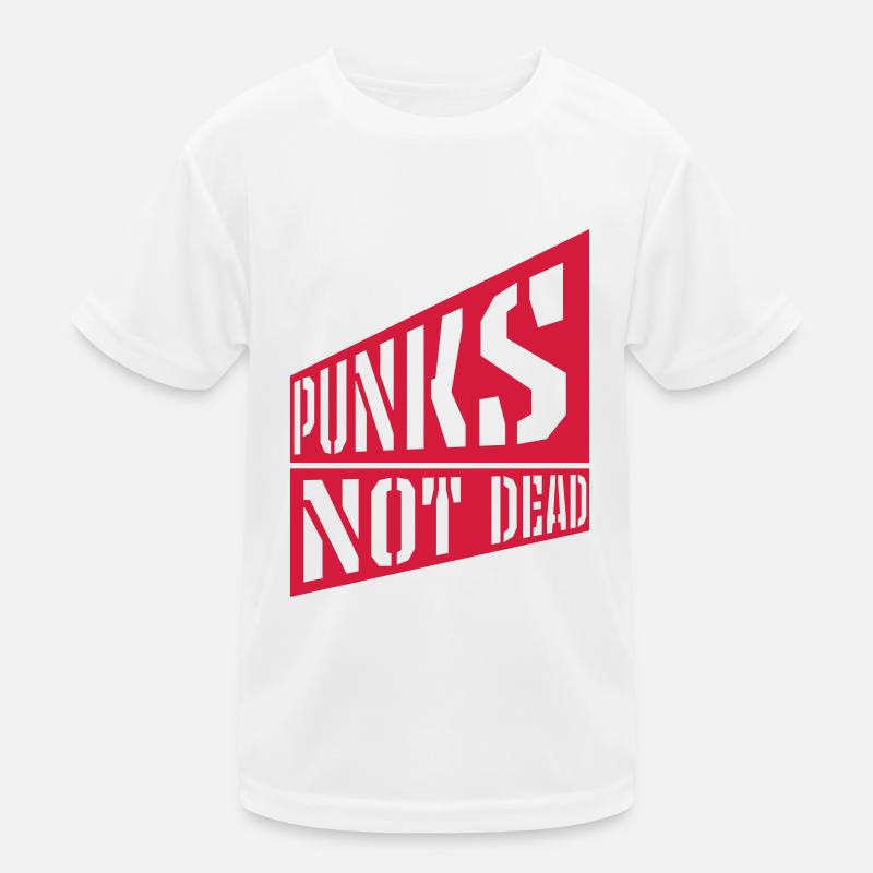 punks pas mort citation T-shirt sport Enfant