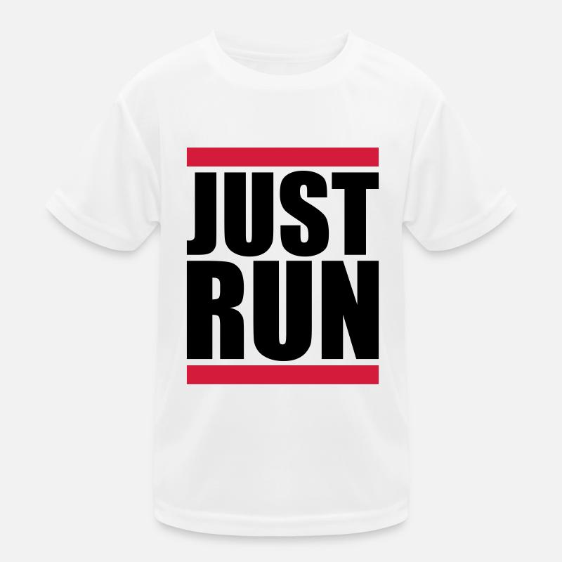 Logo de la barre d’exécution T-shirt sport Enfant