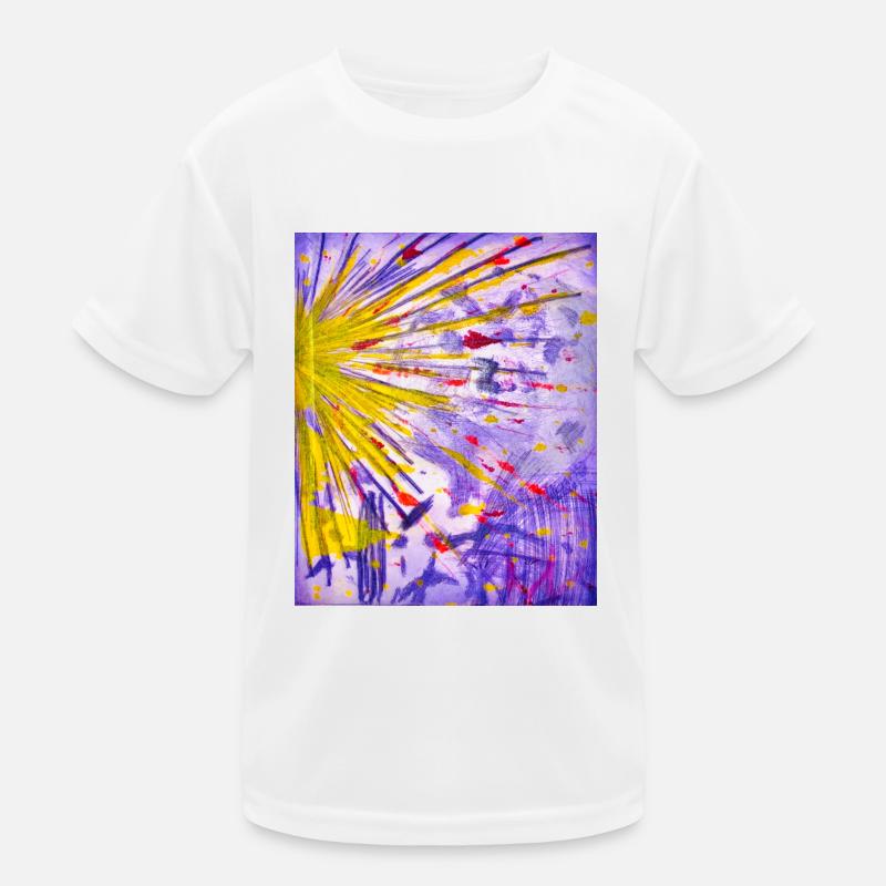 Abstract Art Kinder Funktions-T-Shirt