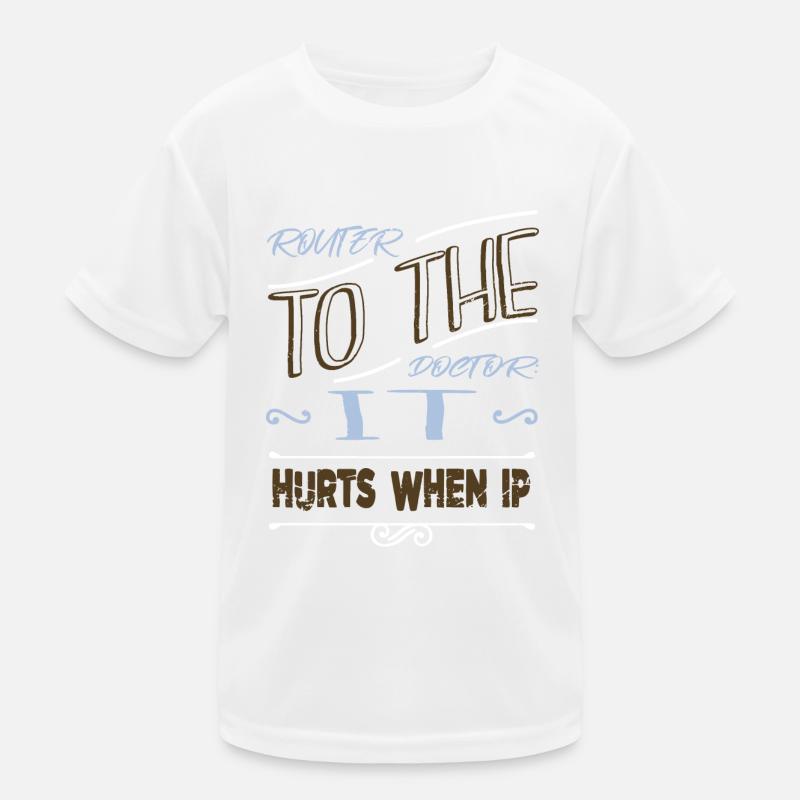 déclaration programmation humour hacker fans T-shirt sport Enfant