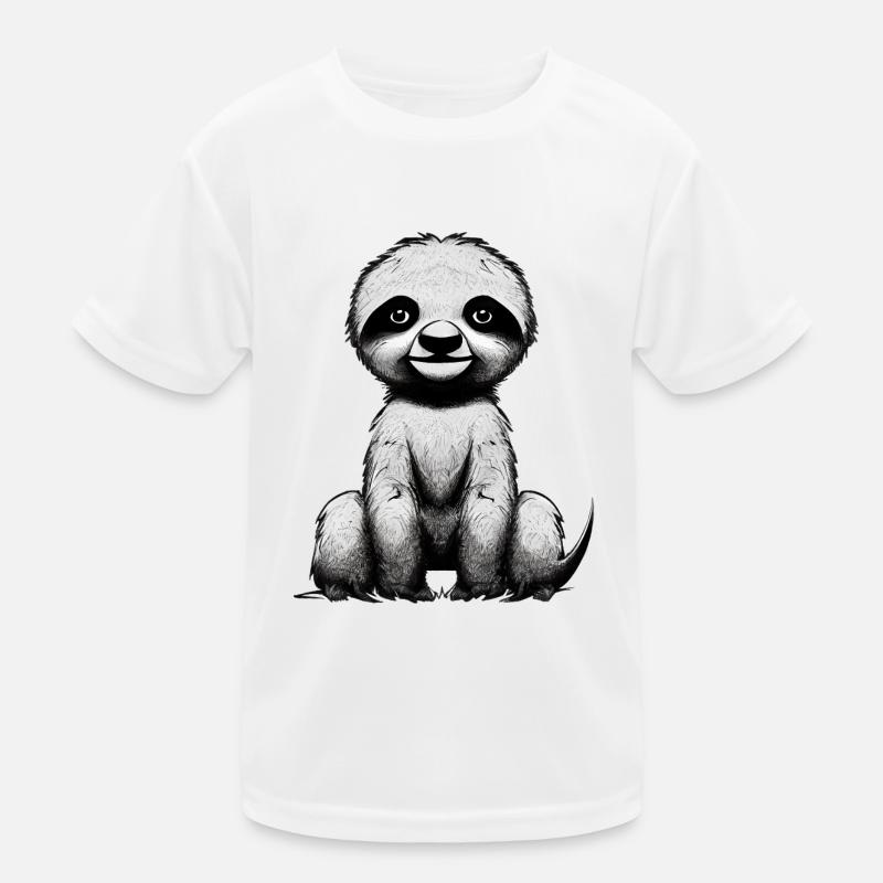 Sloth Fatigue Sloths Sloth Drawing Kids Functional T-Shirt