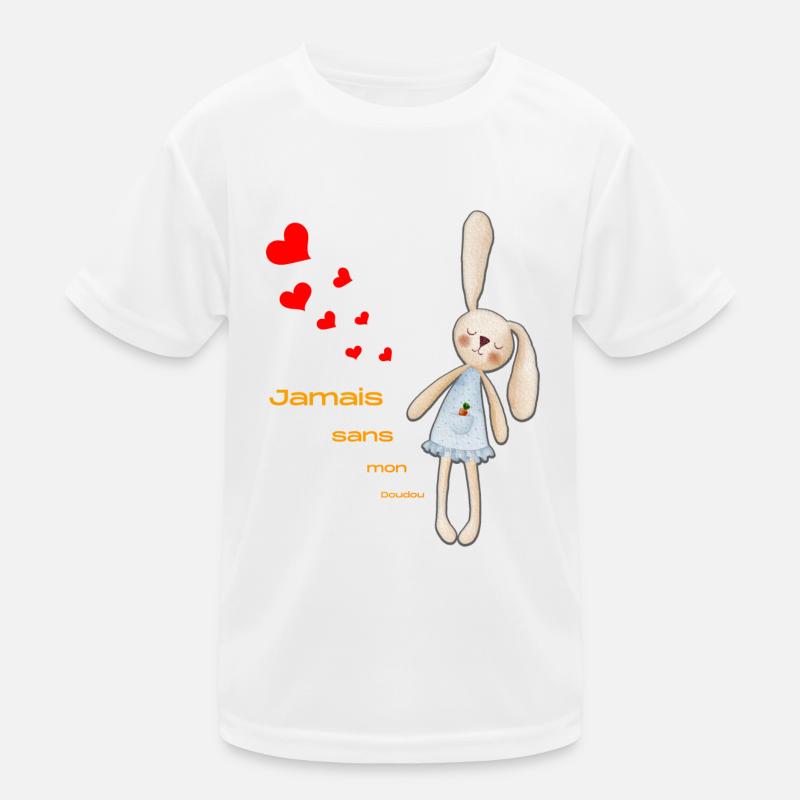 Jamais sans mon doudou T-shirt sport Enfant