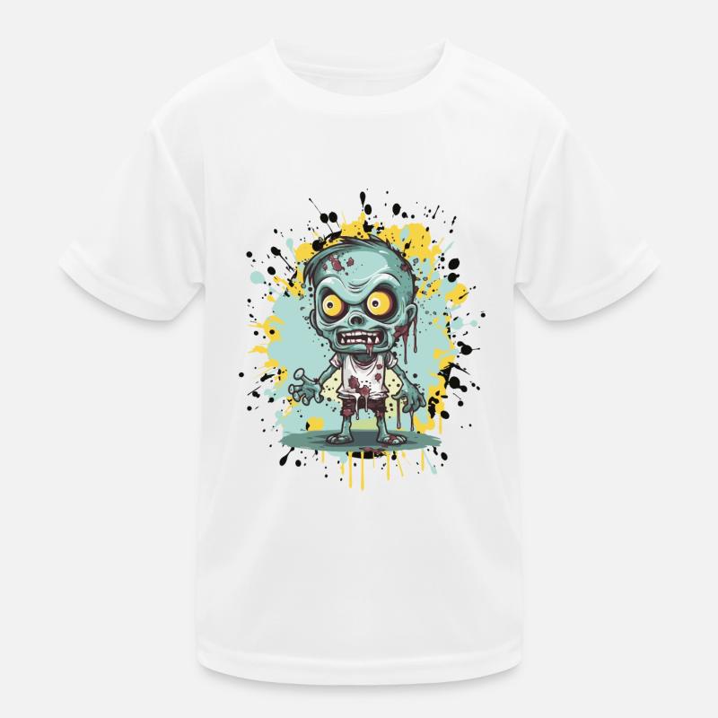 Zombie Comic Kinder Funktions-T-Shirt