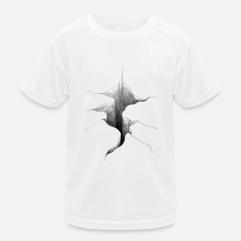 Hole in the depths! Kids Functional T-Shirt