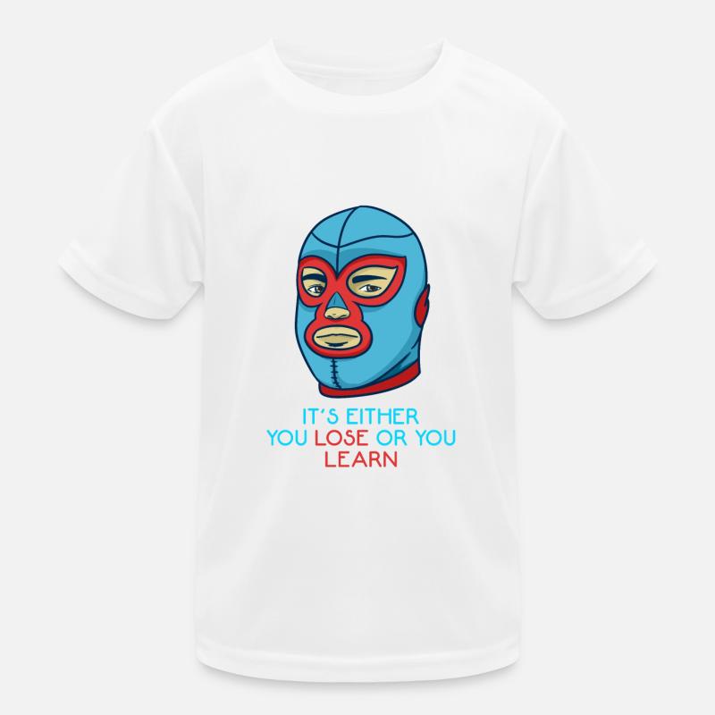 Soit tu perds ou tu apprends T-shirt sport Enfant