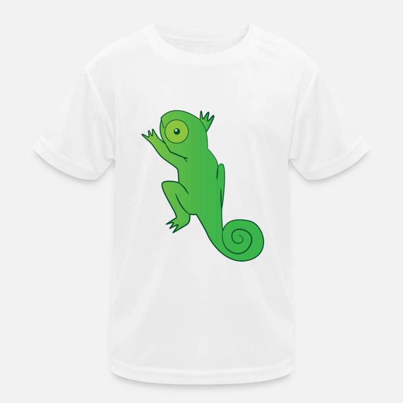 Reptil - Chamäleon - Chamäleons - Geschenk Kinder Funktions-T-Shirt