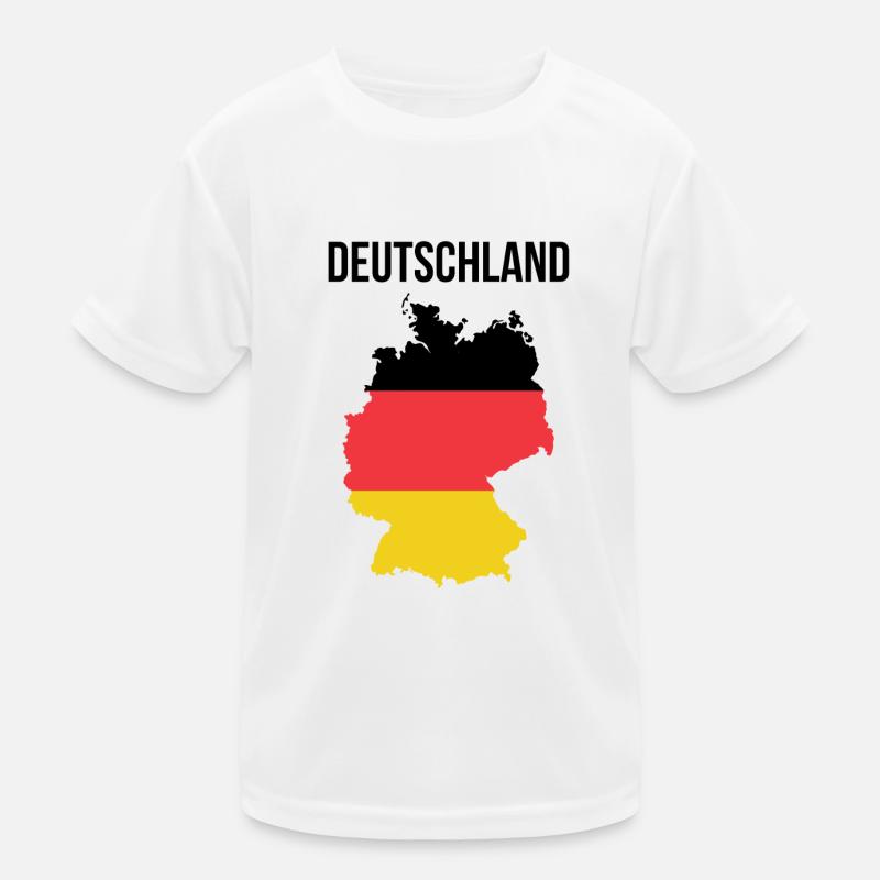Germany Kids Functional T-Shirt