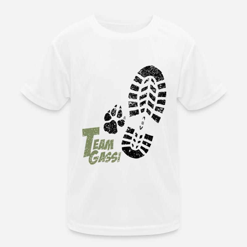 Team Gassi Kinder Funktions-T-Shirt