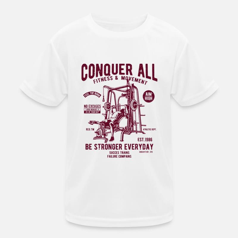 Conquer All Kids Functional T-Shirt