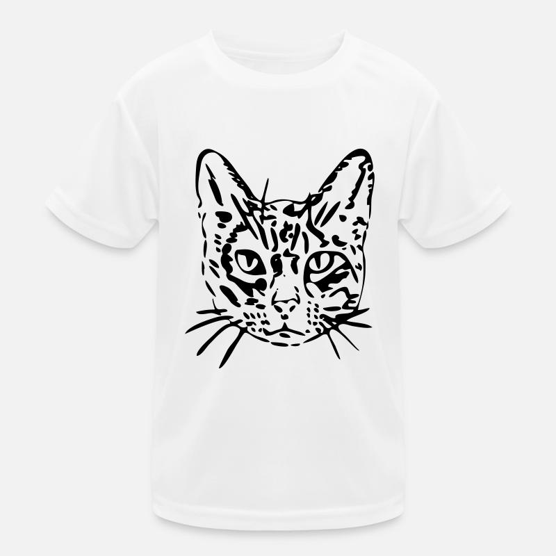 Katze, Mieze, Miezekatze, Geschenk, Geschenkidee Kinder Funktions-T-Shirt
