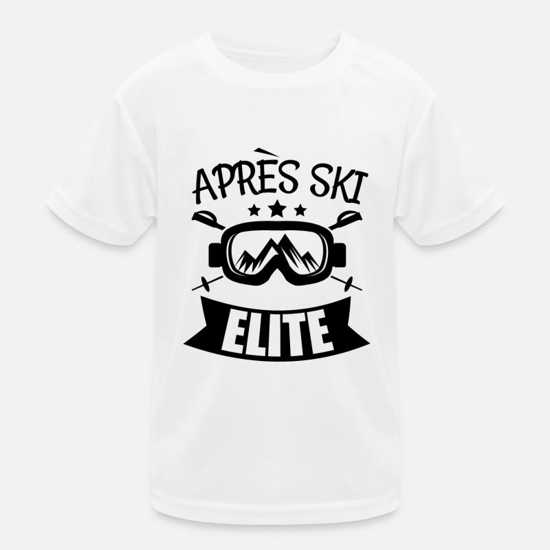 apres ski elite 4 Kids Functional T-Shirt