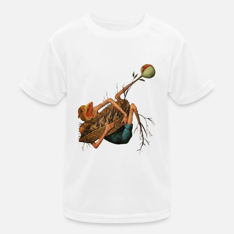 Bruegels Dämon 4 Kinder Funktions-T-Shirt