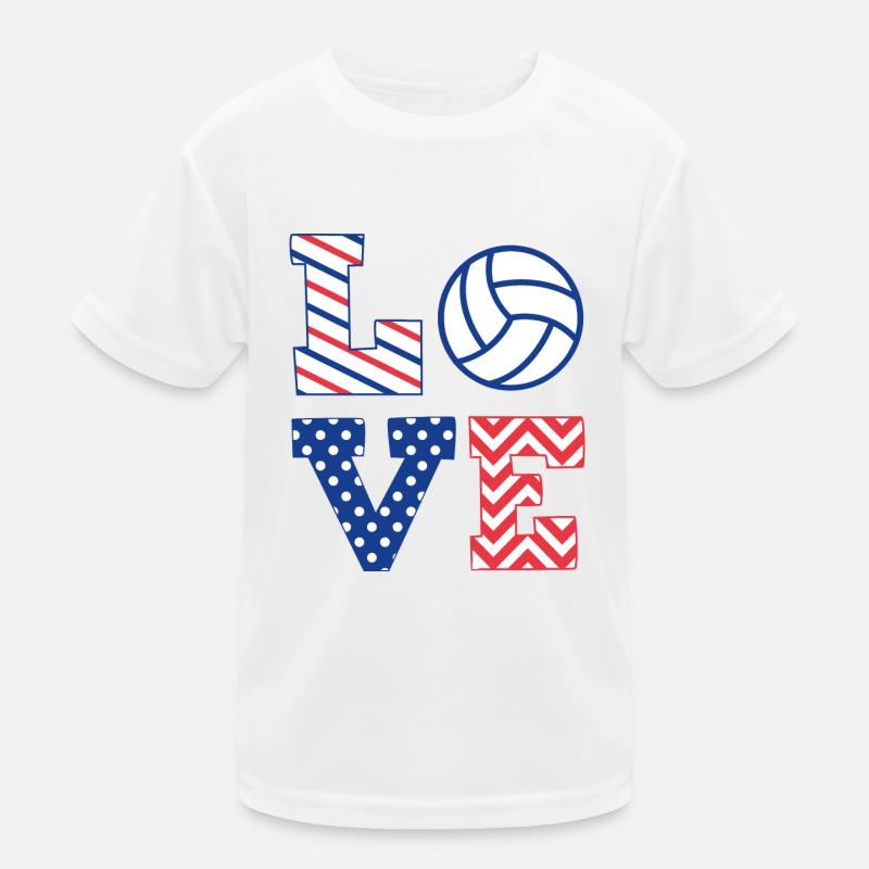 Volleyball Kids Functional T-Shirt