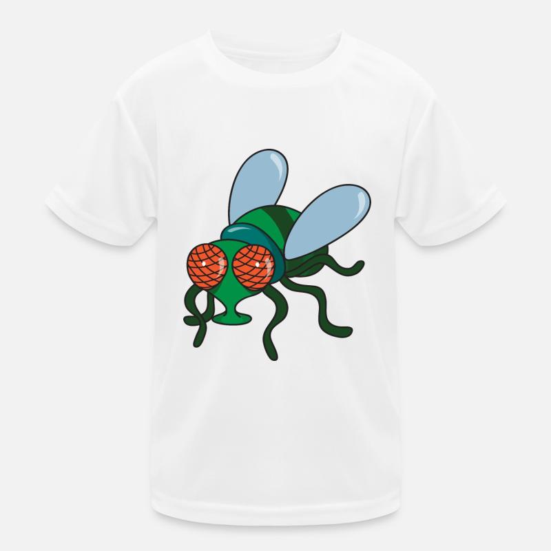 Fliege Kinder Funktions-T-Shirt
