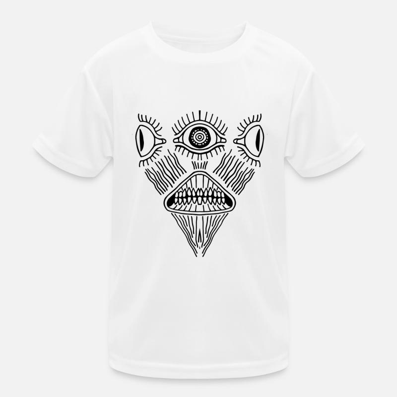 Triclope énervé T-shirt sport Enfant