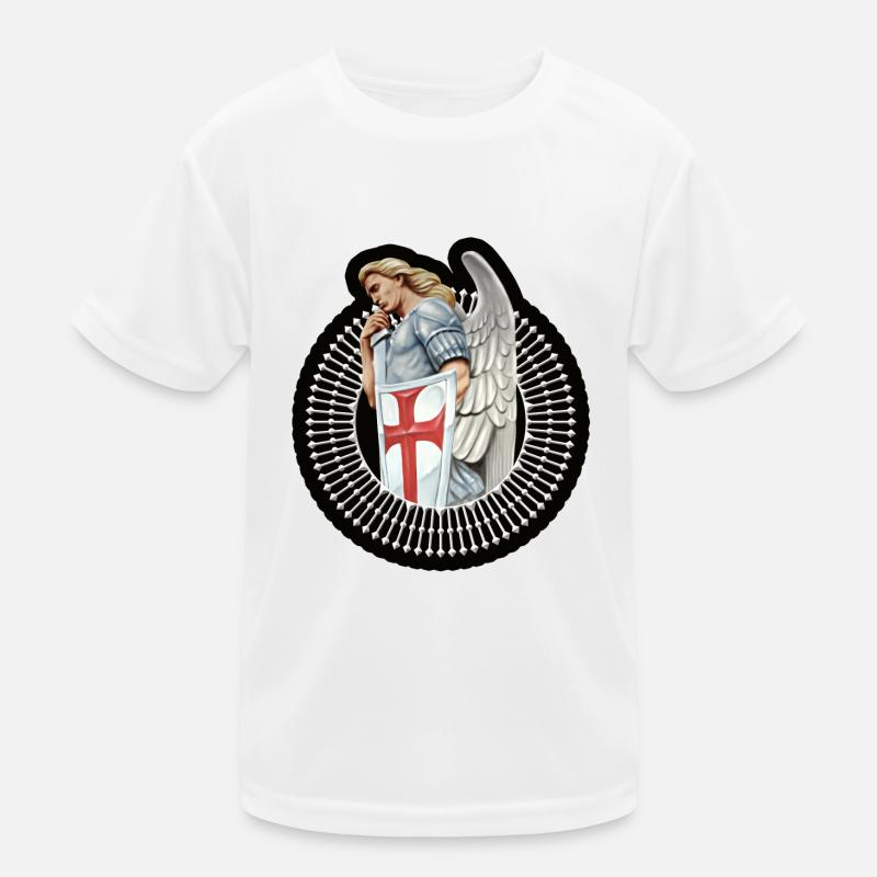 Schutzengel Kinder Funktions-T-Shirt