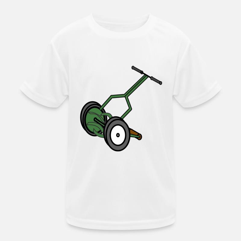 rasenmaeher lawn mower mowing machine4 Kinder Funktions-T-Shirt