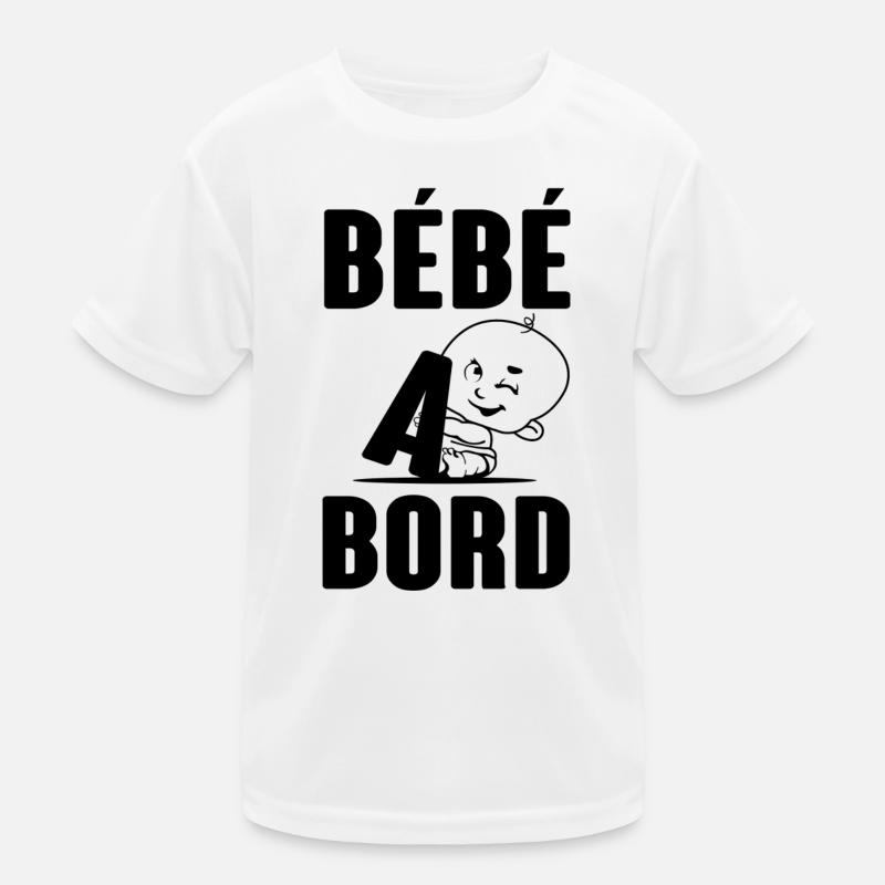 Seien Sie ein Bord Kinder Funktions-T-Shirt
