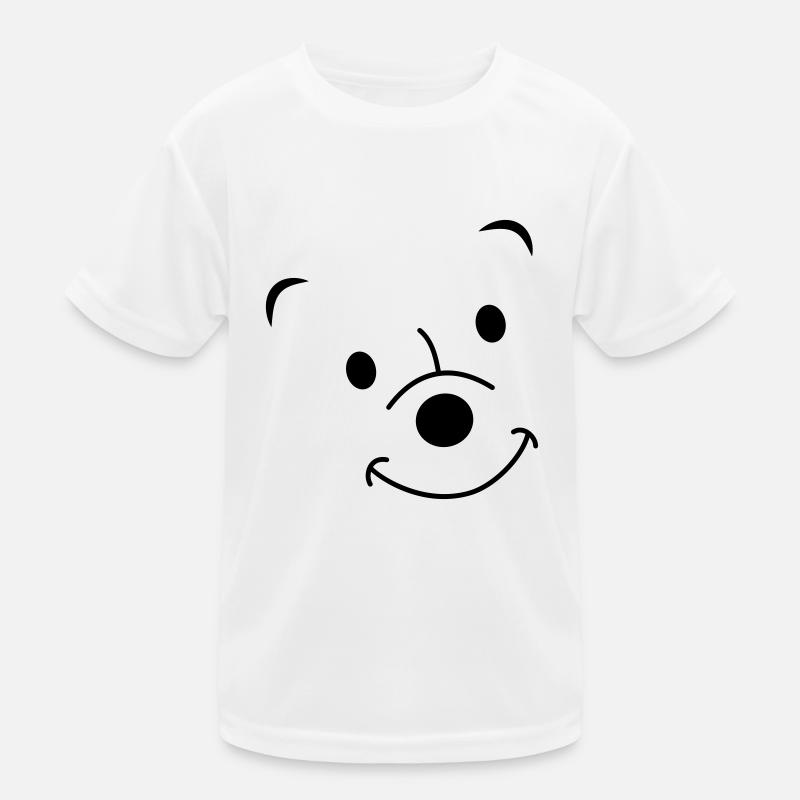 Lachender Bär Kinder Funktions-T-Shirt