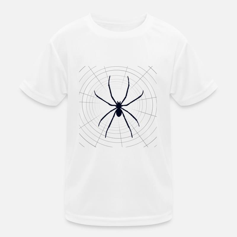 Spinne Spider jungen Pullover Kinder Funktions-T-Shirt