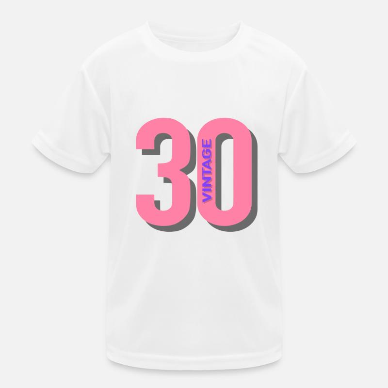 30 Kids Functional T-Shirt