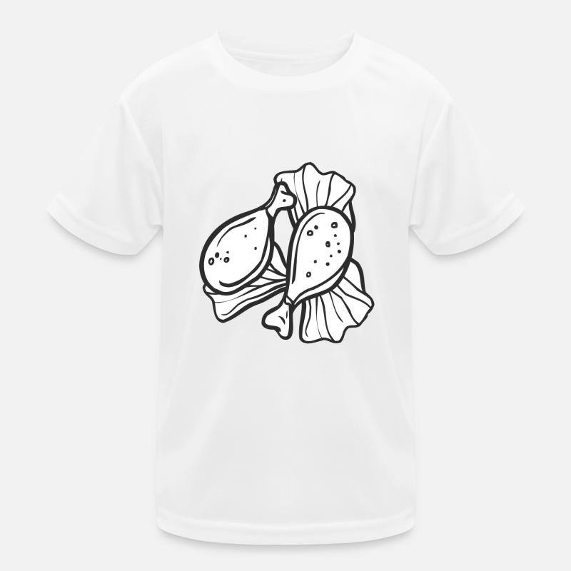 Grill Hähnchen Kinder Funktions-T-Shirt