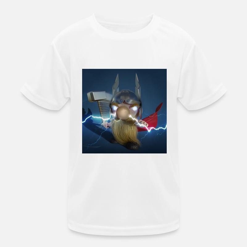 XList Wikingergott Thor Kinder Funktions-T-Shirt