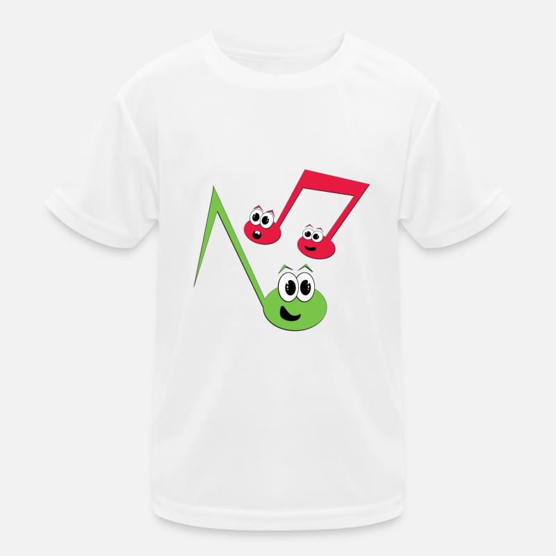 Fugly Noten Kinder Funktions-T-Shirt