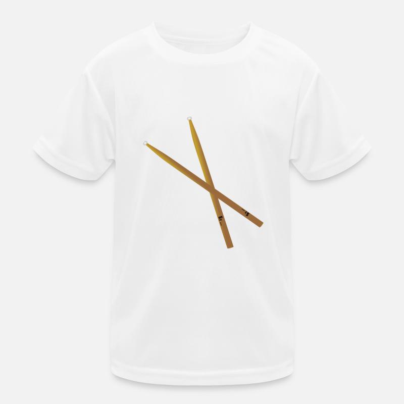 Drummer drummer drummer sticks Kids Functional T-Shirt