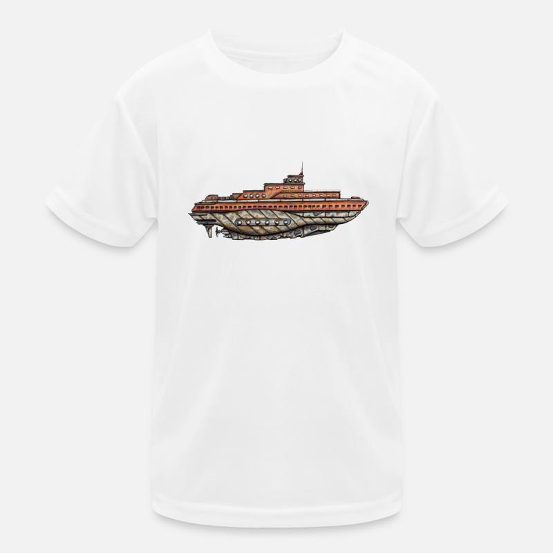 U-Boot alt und rostig Kinder Funktions-T-Shirt