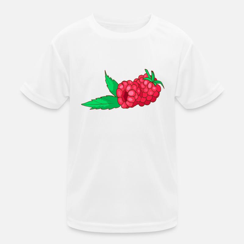 Himbeeren Kinder Funktions-T-Shirt