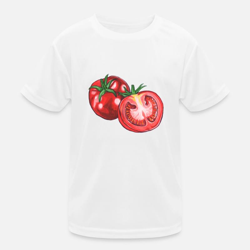 Tomate Kinder Funktions-T-Shirt