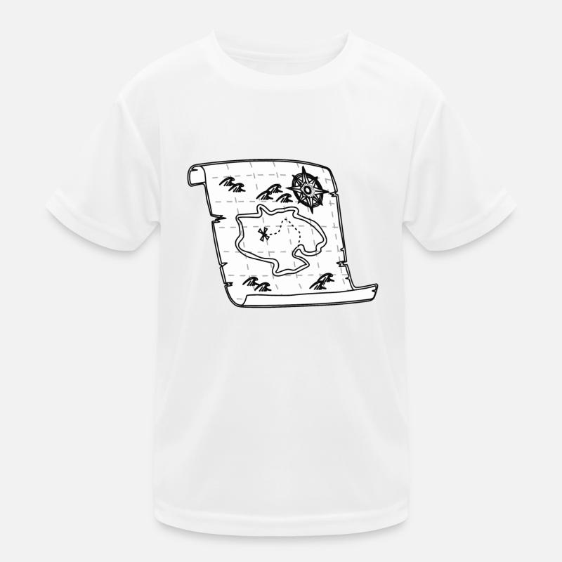 treasure map Kids Functional T-Shirt