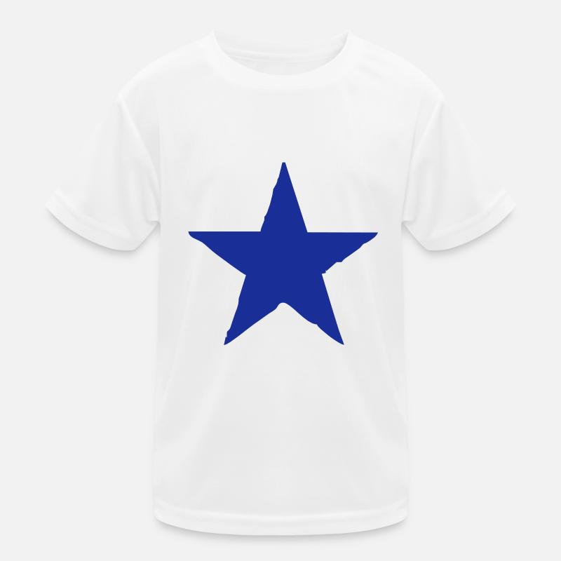 star - Kids Functional T-Shirt - white