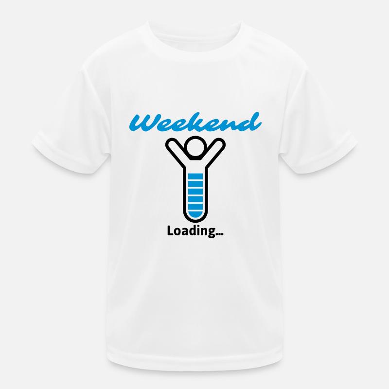 Week-end Loading ... T-shirt sport Enfant