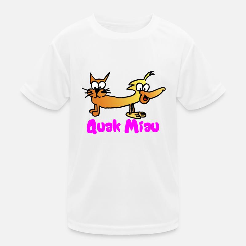 Quack meow Kids Functional T-Shirt