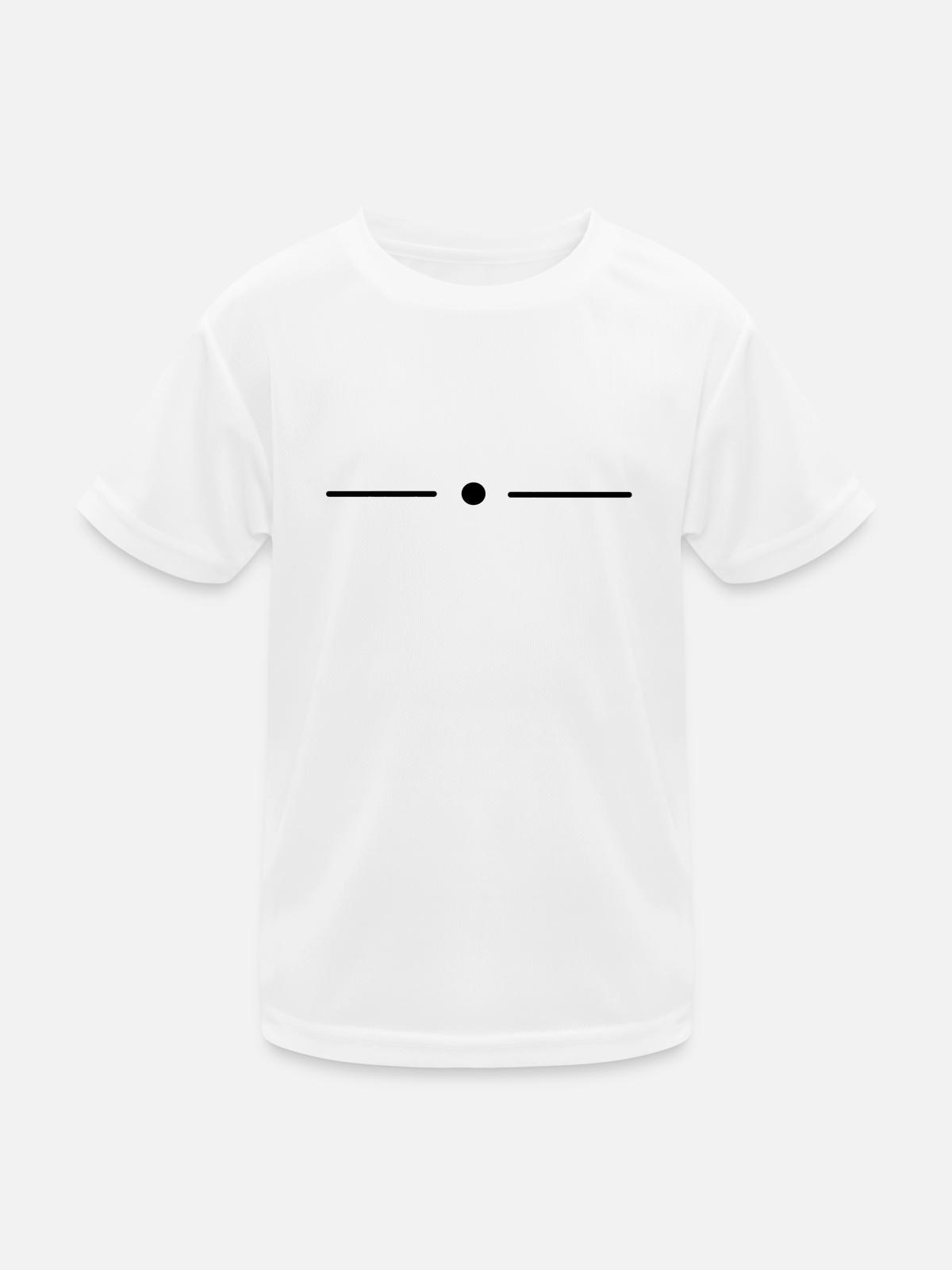 Point - Kids Functional T-Shirt - white - Front