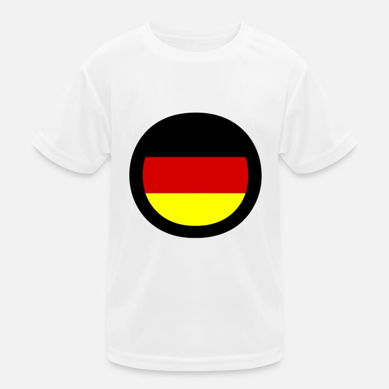 German flag Kids Functional T-Shirt
