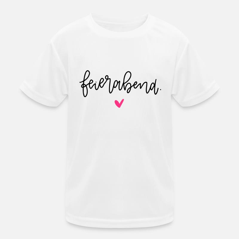Feierabend Kinder Funktions-T-Shirt