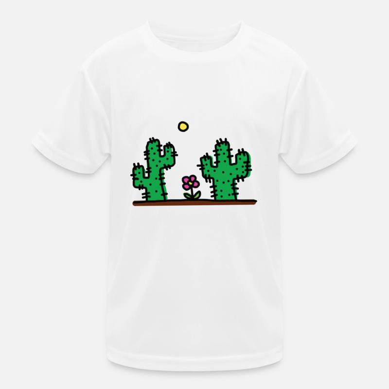 Kaktus Kinder Funktions-T-Shirt