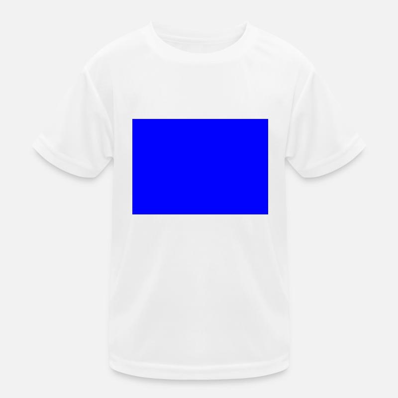 blue Kids Functional T-Shirt