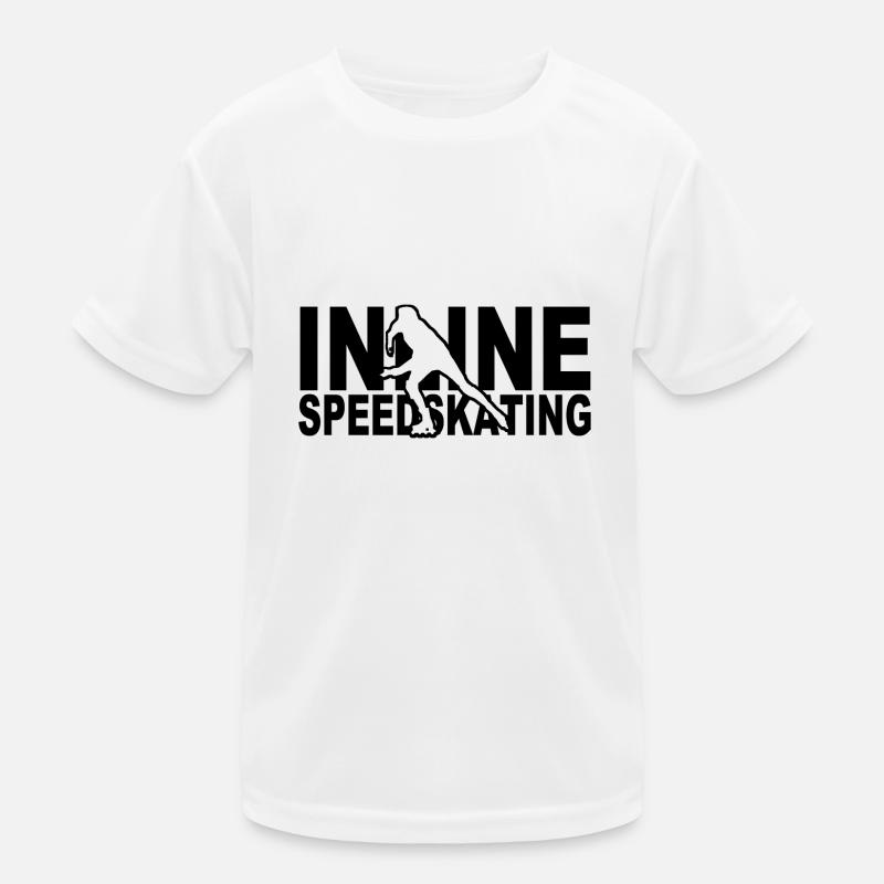inline speedskating T-shirt sport Enfant