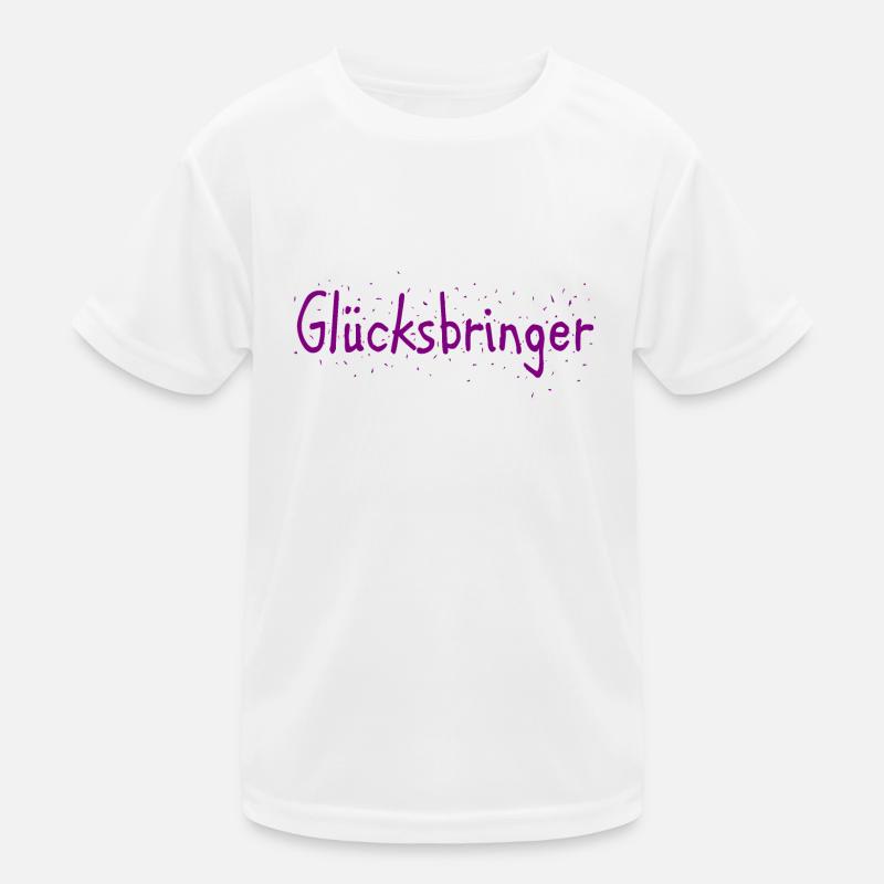 Glücksbringer Kinder Funktions-T-Shirt