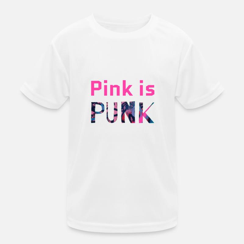 Pink is Punk Kinder Funktions-T-Shirt