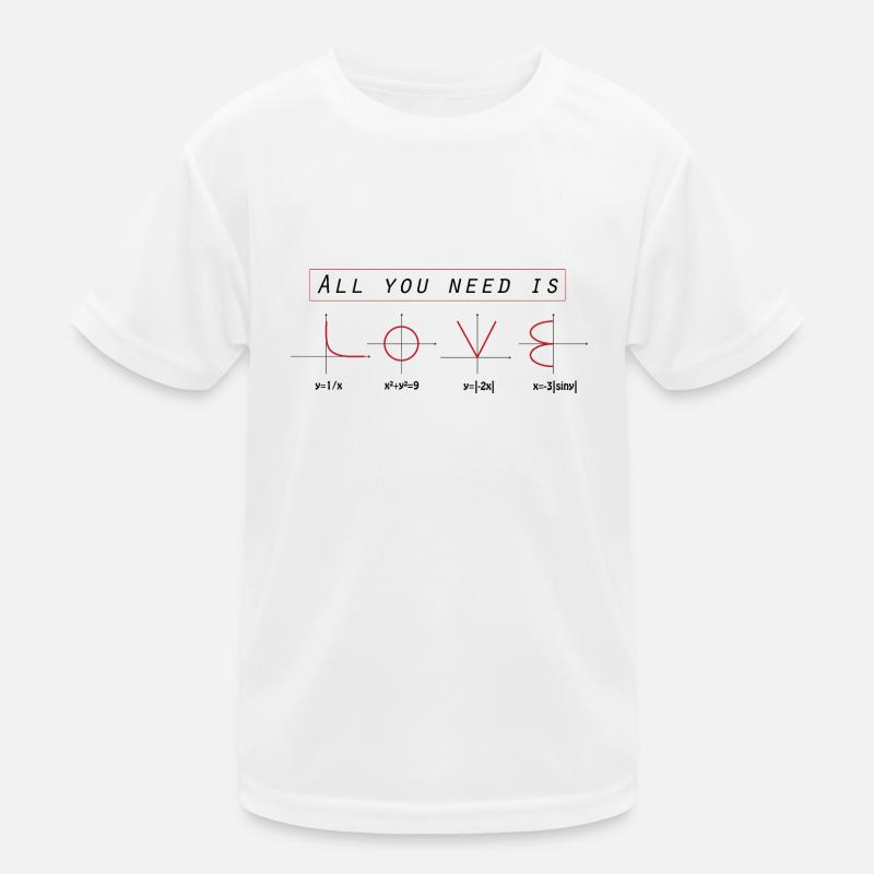 Tout ce que vous êtes est l'amour - l'analyse des blagues mathématiques T-shirt sport Enfant