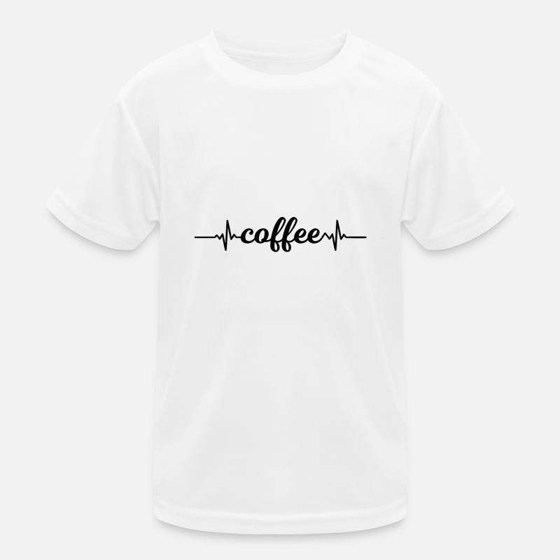 coffee Kinder Funktions-T-Shirt