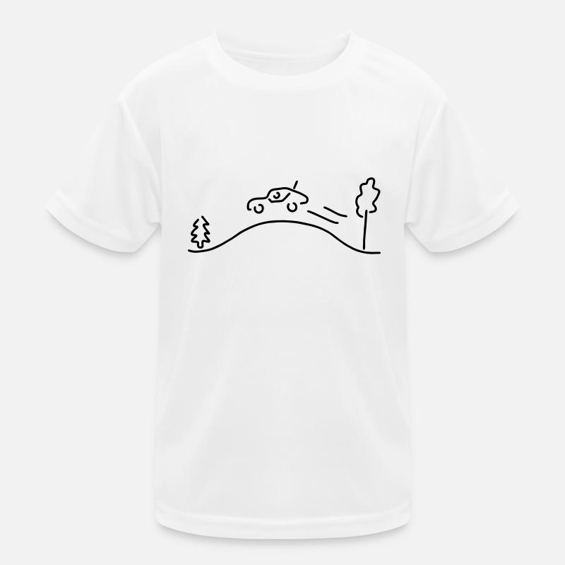 rallye-auto Kinder Funktions-T-Shirt