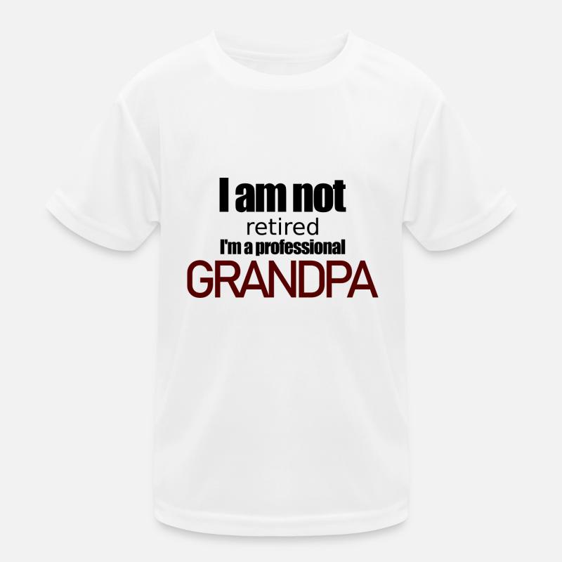 Professional Grandpa - nicht in Rente Kinder Funktions-T-Shirt