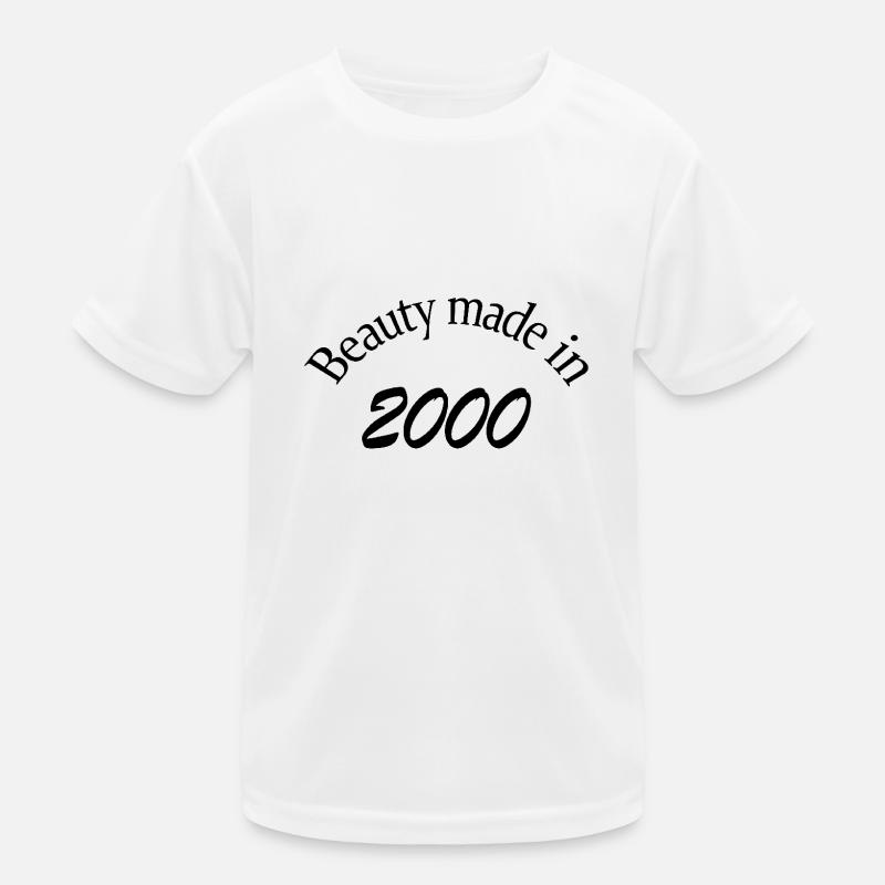 Beauty Made In 2000 Kids Functional T-Shirt
