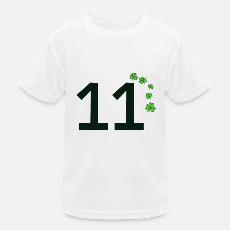 11 Kinder Funktions-T-Shirt